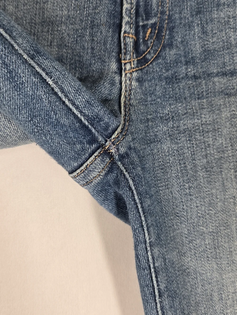 MOTHER The Insider Ankle Crop Jean Size 29 Mid-rise Straight Fit - Picture 7 of 16